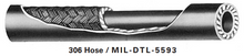 Load image into Gallery viewer, (Size 10) 306-10 Eaton Aeroquip Aerospace Hose MIL-DTL-5593-10 by the foot