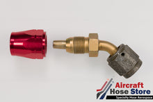 Load image into Gallery viewer, (Size 04) 8846-4 AN 45 Degree Fitting AN818 Eaton Aeroquip Aerospace M83798/2-4