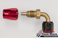 Load image into Gallery viewer, (Size 05) 8891-5 AN 90 Degree Fitting AN818 Eaton Aeroquip Aerospace M83798/3-5