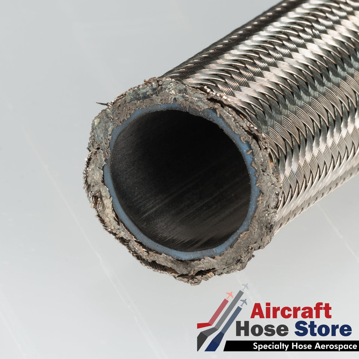 Size 04) 666-4 Eaton Aeroquip Aerospace Hose MIL-DTL-27267-4
