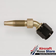 Load image into Gallery viewer, (Size 03) 980006-3 AN 45 Degree Fitting AN818 Eaton Aeroquip Aerospace MS27226-3