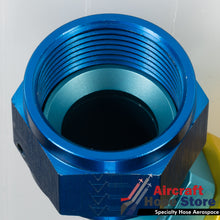 Load image into Gallery viewer, (Size 12) 980006-12D AN 45 Degree Fitting AN818 Eaton Aeroquip Aerospace MS27226-12