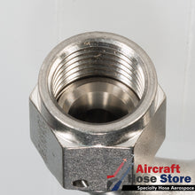 Load image into Gallery viewer, (Size 06) AE18845G AN 90 Degree Nipple AN818 Eaton Aeroquip Aerospace (Super-C)