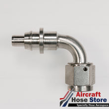 Load image into Gallery viewer, (Size 10) AE18845J AN 90 Degree Nipple AN818 Eaton Aeroquip Aerospace (Super-C)