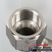 Load image into Gallery viewer, (Size 16) AE21508M AN 45 Degree Nipple AN818 Eaton Aeroquip Aerospace (Component)