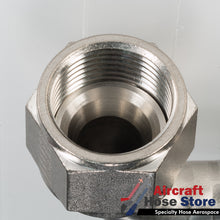 Load image into Gallery viewer, (Size 12) AE21514K AN 90 Degree Nipple AN818 Eaton Aeroquip Aerospace (Component)