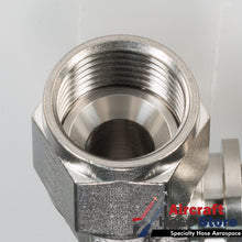 Load image into Gallery viewer, (Size 08) AE21514H AN 90 Degree Nipple AN818 Eaton Aeroquip Aerospace (Component)