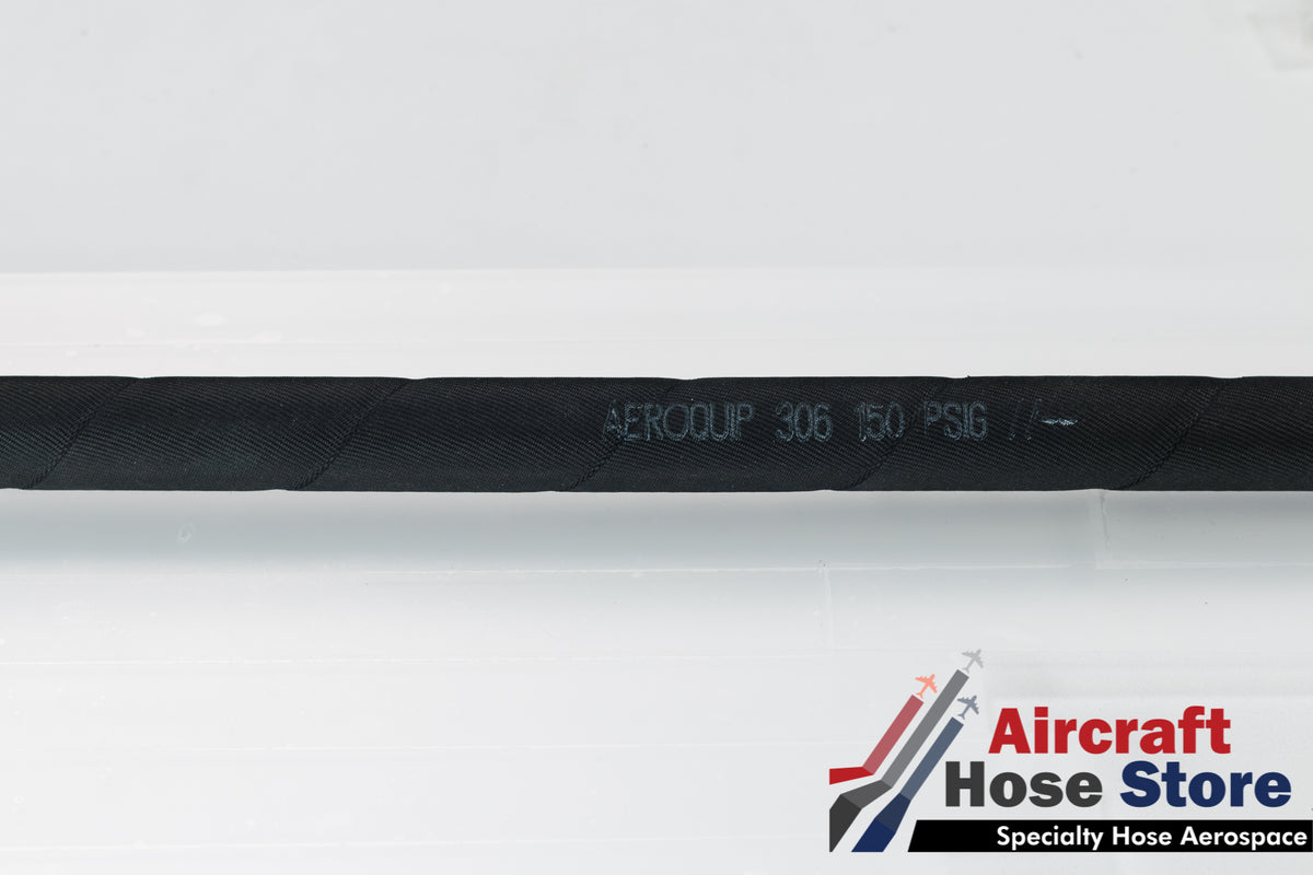 Size 02) 306-2 Eaton Aeroquip Aerospace Hose MIL-DTL-5593-2