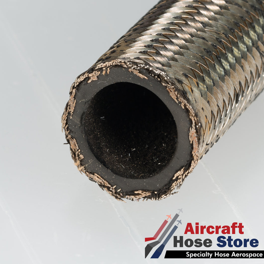 (Size 06) AE701-6 / 601-6 Eaton Aeroquip Aerospace Hose MIL-H-83797-6 by the foot