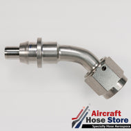 (Size 12) AE18844K AN 45 Degree Nipple AN818 Eaton Aeroquip Aerospace (Super-C)