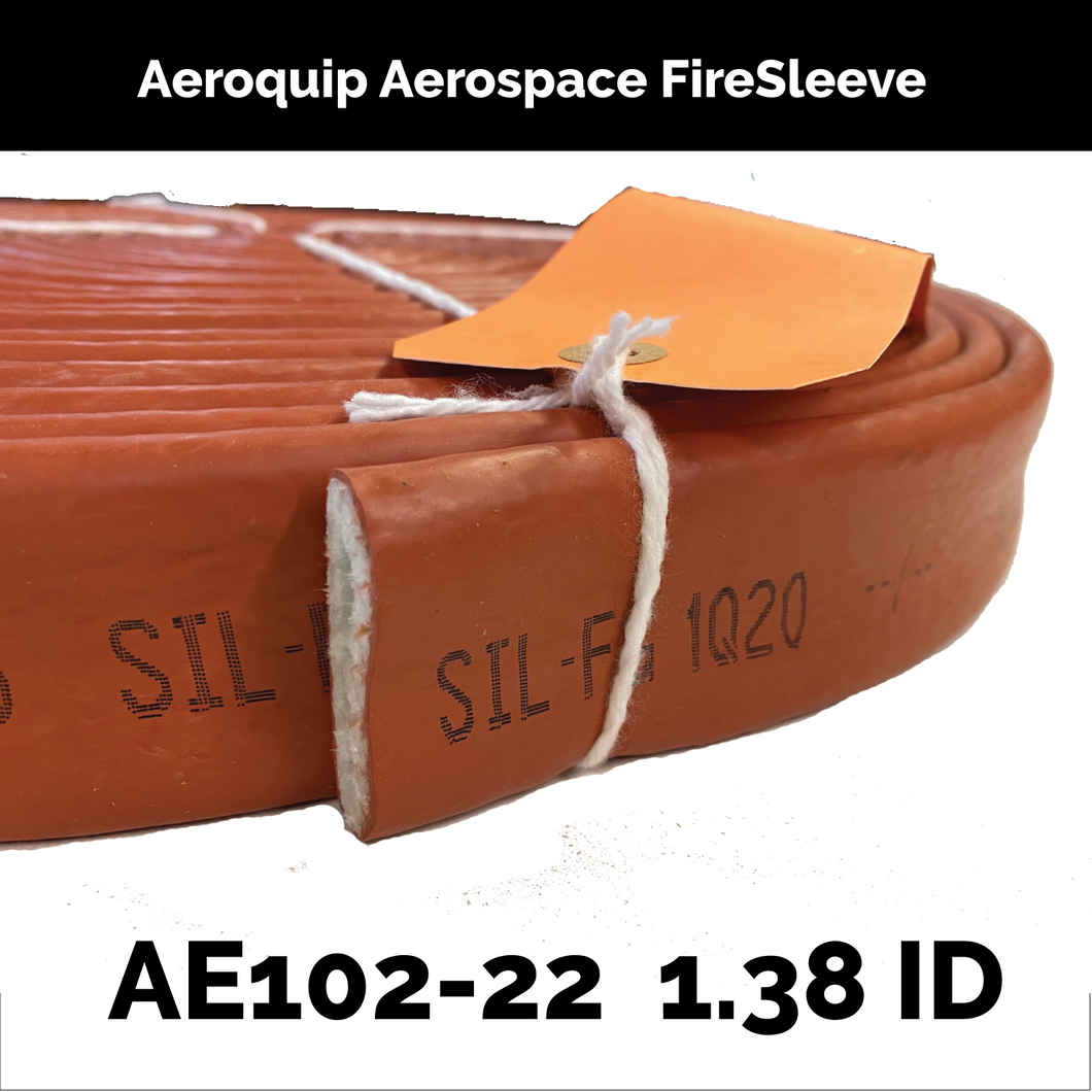 AE102-22 Eaton Aeroquip Aerospace FireSleeve (1.38 inch ID ) By The Foot