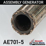 AE701-5 w/ Firesleeve Custom Hose Assembly